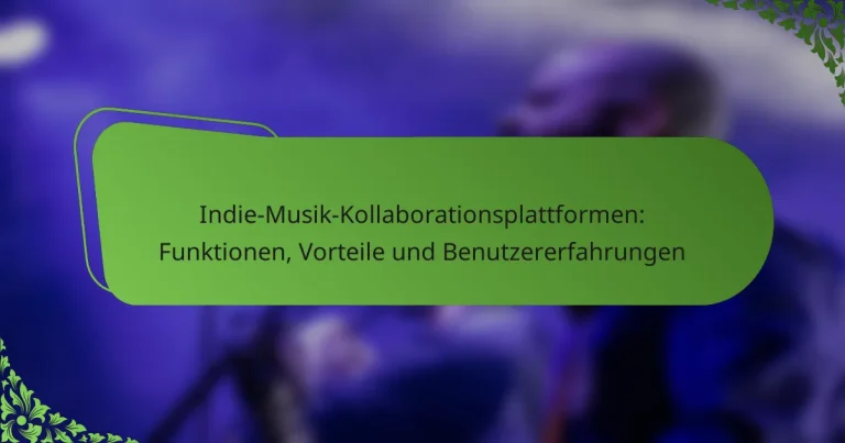 Indie-Musik-Kollaborationsplattformen: Funktionen, Vorteile und Benutzererfahrungen