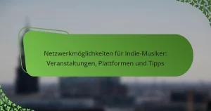 Netzwerkmöglichkeiten für Indie-Musiker: Veranstaltungen, Plattformen und Tipps